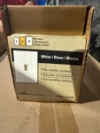 Cooper Wiring Devices PJS1W White Outlet Wall Plate Gang No Visible Screws. Fixed Price $25.00.