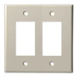Scp Double Gang Decorator Style- Face Plate Almond 10 Each/per Pack. Fixed Price $24.99.