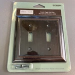 Allen + Roth Oil-rubbed Bronze Double Toggle #0136844. Nip. Fixed Price $6.00.