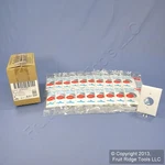 Leviton 80704-W White 1-GANG 1.406IN. Outlet Unbreakable Wallplate Cover 20PCS. Fixed Price $20.89.