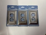 Brainerd W36316-SN-C Windemere Single Duplex Standard Wall Plates Satin Nickel. Fixed Price $25.00.