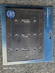 Creative Accents Wall Light Plate Switch Toggle Antique Dura Bronze X1403AZ. Fixed Price $9.45.