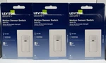 Leviton Decora Motion Sensor Light Switch DOS02-1LW Auto White Lot Of 3. Fixed Price $53.89.