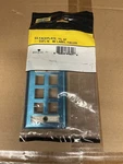 Hubbell Single-gang Port Faceplate, Stainless Steel SSFL16. Fixed Price $8.50.