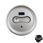 Kaidi KDH239-002 Power Recliner Button 5 Pin Round Switch Control With Usb. Fixed Price $59.99.