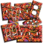 Jackson Pollock Drips Inspired Light Switch Outlet Wall Plate Room Art Decor. Fixed Price $25.99.