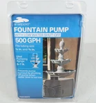 Smart Pond Fountain Pump With Low Water Shut Off 500GPH (#84575). Fixed Price $54.99.