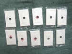 (10) Russound White Decora Wall Plates - Impedance Matching Volume Alt, Lpt, Xlt. Fixed Price $145.70.
