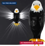 Bald Eagle Wall Light, American Night Magnetic Mounted. Fixed Price $35.25.