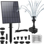 Fountain Submersible Water Solar Power Pump Floating Bird Bath Garden Pond Pool. Fixed Price $17.99.