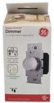 Ge Rotary Dimmer Switch Single Pole White/almond Led Cfl Incandescent 18021. Fixed Price $14.06.