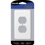 Amerelle 935DW Devon White 1-GANG Stamped Steel Duplex Outlet Wall Plate. Fixed Price $7.83.