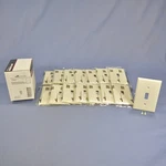 Cooper 5134LA Light Almond 1-GANG Toggle Switch Cover Nylon Wallplates 15-PACK. Fixed Price $14.24.