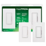 Lutron MACL-153M-RHW-W White Plastic 120V 150W 1-POLE Cfl/led Dimmer Switch. Fixed Price $69.99.