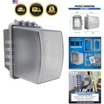 1-GANG Weatherproof In Use Outdoor Outlet Deep Cover Lockable, Extra.... Fixed Price $39.42.