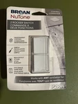 Broan Nutone Double Rocker Switch. Fixed Price $15.00.