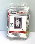 Hubbell Taymac Clear Waterproof Receptacle Cover Lockable New Sealed. Fixed Price $7.00.