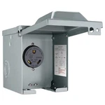 Amp 125 Volt Rv Power Outlet Box, Enclosed Lockable Weatherproof Nema TT-30R. Fixed Price $75.30.