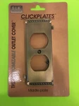 Elk Lighting Antique Brass, Middle Outlet Plate No. 2503 New. Fixed Price $11.99.