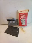 Perfect Line Duplex Outdoor Weatherproof Outlet Cover Gasket Ul Die Cast Usa. Fixed Price $7.99.