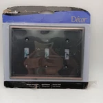 Amerelle Wall Plate Aged Bronze Cast Metal Chelsea 3 Switch Gang Industrial New. Fixed Price $9.77.