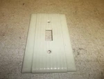 New Uniline Switch Outlet Cover Pes 154372 Art Deco *free Shipping*. Fixed Price $9.99.