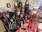 Reserved - Used Doll Lot. Fixed Price $350.00.