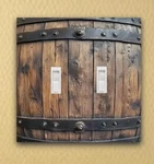 Whiskey Barrel Outlet Cover Switch Home Decor Light Plate Rocker. Fixed Price $16.89.