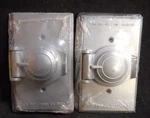 Thomas & Betts Steel City Outdoor Single Outlet Cover M/n: WR74-C, **lot Of 2**. Fixed Price $14.00.
