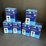 6BOXES Of 10EA Leviton Mfg M56-78003-TMP Wall Plate Light Almond. Fixed Price $35.20.