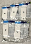 Lot Of 5 New Leviton Decora Adapter For Rotary Dimmers White Plastic 80400-W. Fixed Price $24.95.