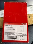 Box Of 10 1-GANG Port Wall Plate # WP3402-SS. Fixed Price $38.00.