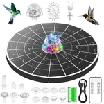 Best Aisitin 9W Solar Fountain Pump 2026, Water Kit With 6600MAH Rechargeable. Fixed Price $152.59.