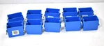 Lot Of 10 Carlton 1-GANG Electrical Outlet/switch Box B118A Nails Blue 18" Cu. Fixed Price $14.84.