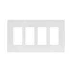 Eaton Aspire 9524WS Screwless Wall Plate 4-GANG White Satin Box Of 3. Fixed Price $24.99.