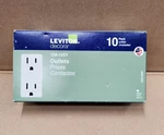 New Leviton Decora 5325-WMP 15A 125V Outlet White- 10 Pack. Fixed Price $12.00.