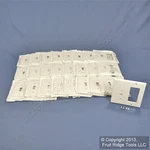 Leviton 80405-W White 2-GANG Toggle Decora Plastic Standard Wallplate Cover 25PC. Fixed Price $23.74.