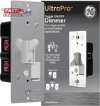 Ge 18025 Dimmer, Toggle On/off, White. Fixed Price $24.76.