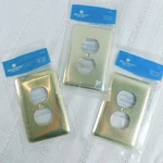 Brainerd Studio Duplex Wall Plate Brass #64110 Liberty Hardware Lot Of 3, New. Fixed Price $22.50.