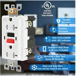 Gfci Outlet With Decor Wall Plates - Weather Resistant. Fixed Price $27.59.