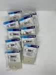 Lot Of 10 Leviton 40249-00T Modular Wall Jack Plate 625B4 Free Ship. Fixed Price $21.48.