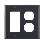 Leviton 80746-E 2 Gang Nyl Wp Standard Decorator Wall Plate. Fixed Price $19.99.