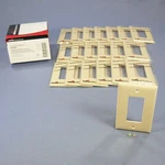 Cooper PJ26V Ivory 1-GANG Decorator Gfci Nylon Mid-size Wallplate Cover 20-PACK. Fixed Price $21.84.