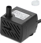 50 Gph (180L/H) 3W Small Water Pump With Tubing And Adjustable Flow For Tabletop. Fixed Price $13.98.