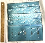 Leviton Lot Of 5, 5-GANG Stainless Steel Toggle Switch Wallplate 84023-40 New. Fixed Price $30.00.
