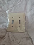 Mulberry 74072 Standard Wallplate, Gangs, In H X 4.562 W, Steel, Ivory. Fixed Price $8.71.