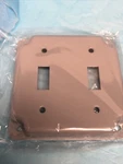 50PCS-1900 Box Double Switch Plate 4" Raised 2 Cover Steel. Fixed Price $99.29.