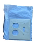 (an) Lot Of 30 Leviton Ivory Unbreakable Nylon Switch/outlet Wallplate 80705-I. Fixed Price $25.52.