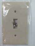 Ps Sierra Single Gang Toggle Switch Wall Plate Ivory P-1 15 Standard New. Fixed Price $5.88.