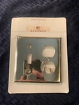 Baldwin Brass Single Toggle Switch & Double Outlet Wall Plate Cover 4762-030. Fixed Price $9.99.